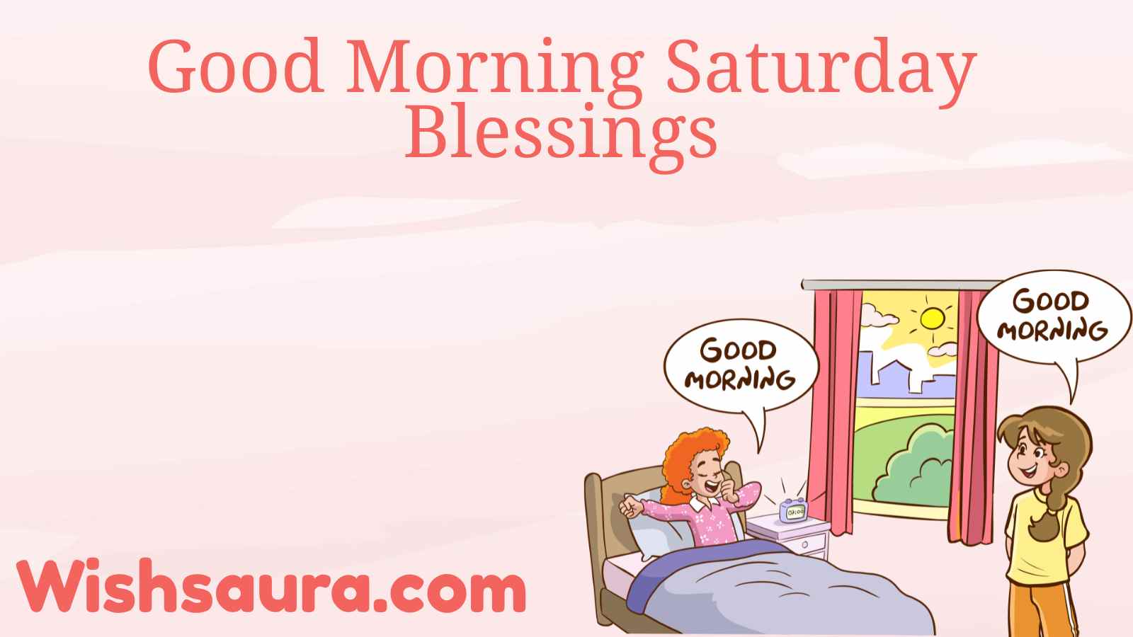 Good Morning Saturday Blessings
